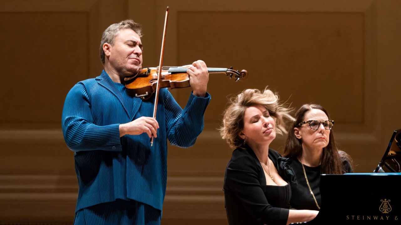 Maxim Vengerov (violinist) and Polina Osetinskaya (piano) | Music Worcester